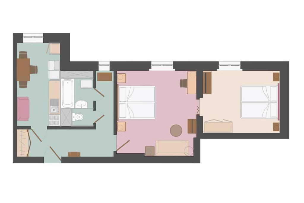 Contimarienbad Apartment Luaran gambar
